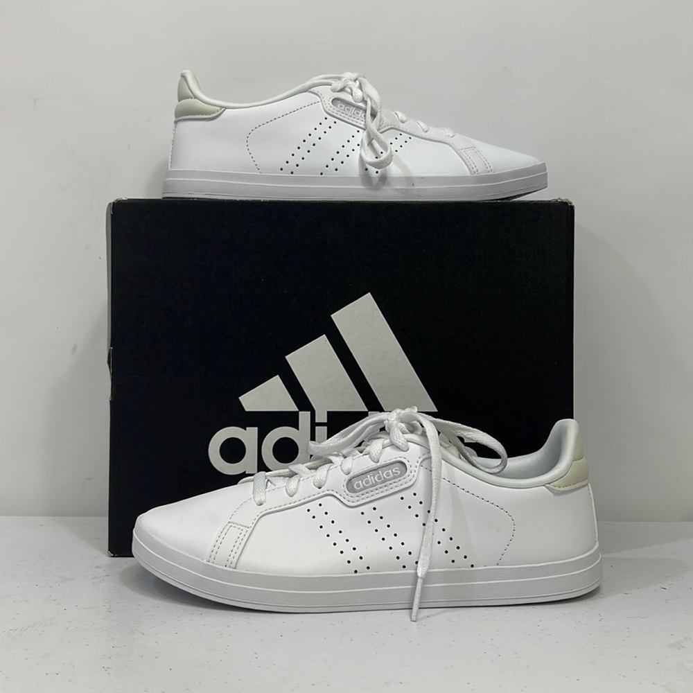 Adidas Court point base sneakers, size:7.5, 42386_1